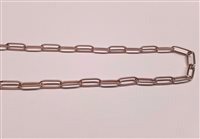 Halskette Soprana Gioielleria Dame in Rosègold OR CATENA RETTANGOLARE 10,7 - OR CATENA RETTANGOLARE 10,7